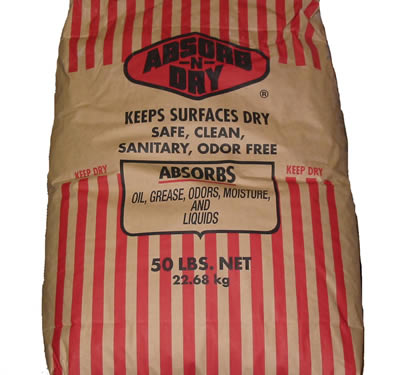 (image for) Absorb N Dry - Mixed Size Grains Oil Absorbent, Pallet of 50 Bags